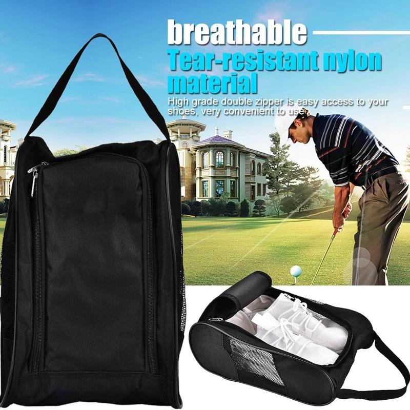 Golf Equipment Stores - حقيبة أحذية جولف محمولة ذات سعة