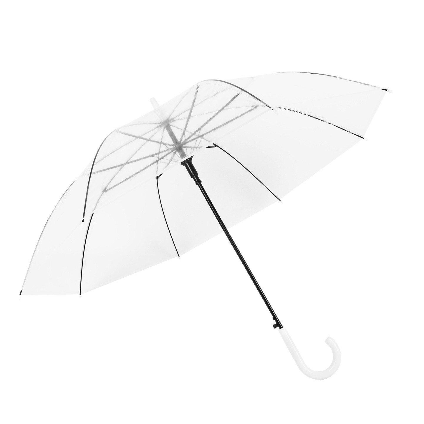 Golf Umbrella Large - زوج واحد من مظلات المطر الشفافة