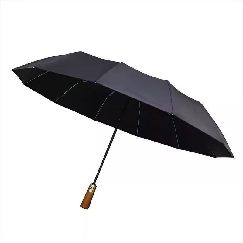 Golf Umbrella Large - مناسبة لمرسيدس بنز مظلة مقبض خشبي