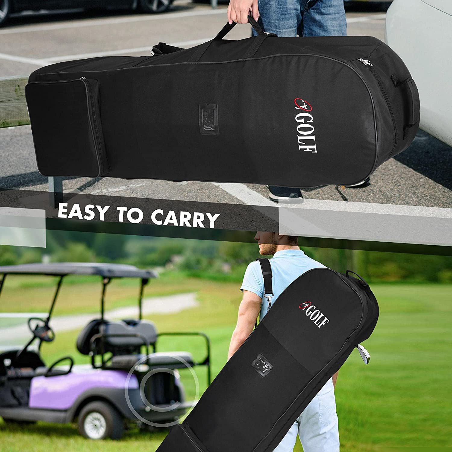 حقائب سفر للجولف مزودة بعجلات  - مراجعة Golf Equipment Stores وسعره