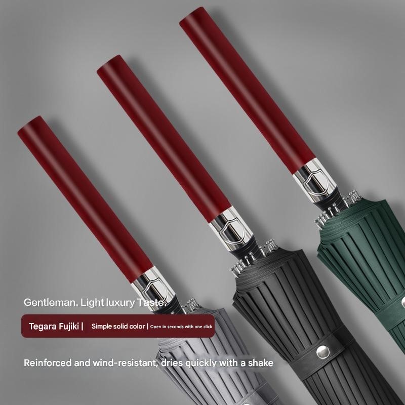 مظلة خشبية أوتوماتيكية ذات مقب - مراجعة Golf Umbrella Large وسعره