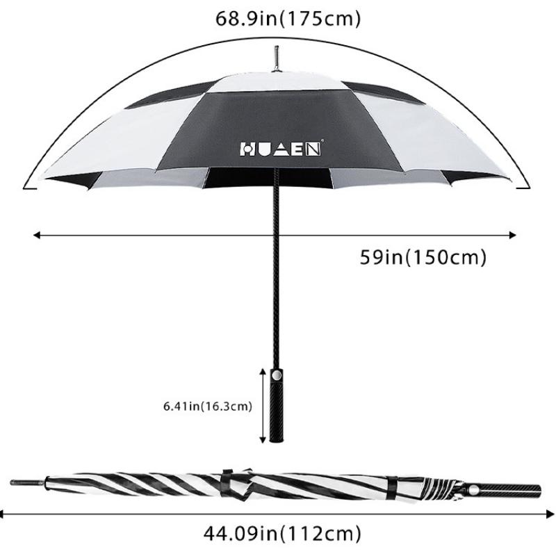 مظلة جولف جديدة كبيرة الحجم لل - مراجعة Golf Umbrella Large وسعره