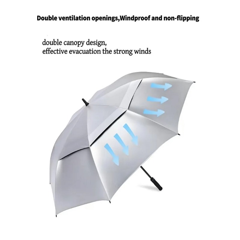 مظلة أوتوماتيكية كبيرة جدًا 18 - مراجعة Golf Umbrella Large وسعره