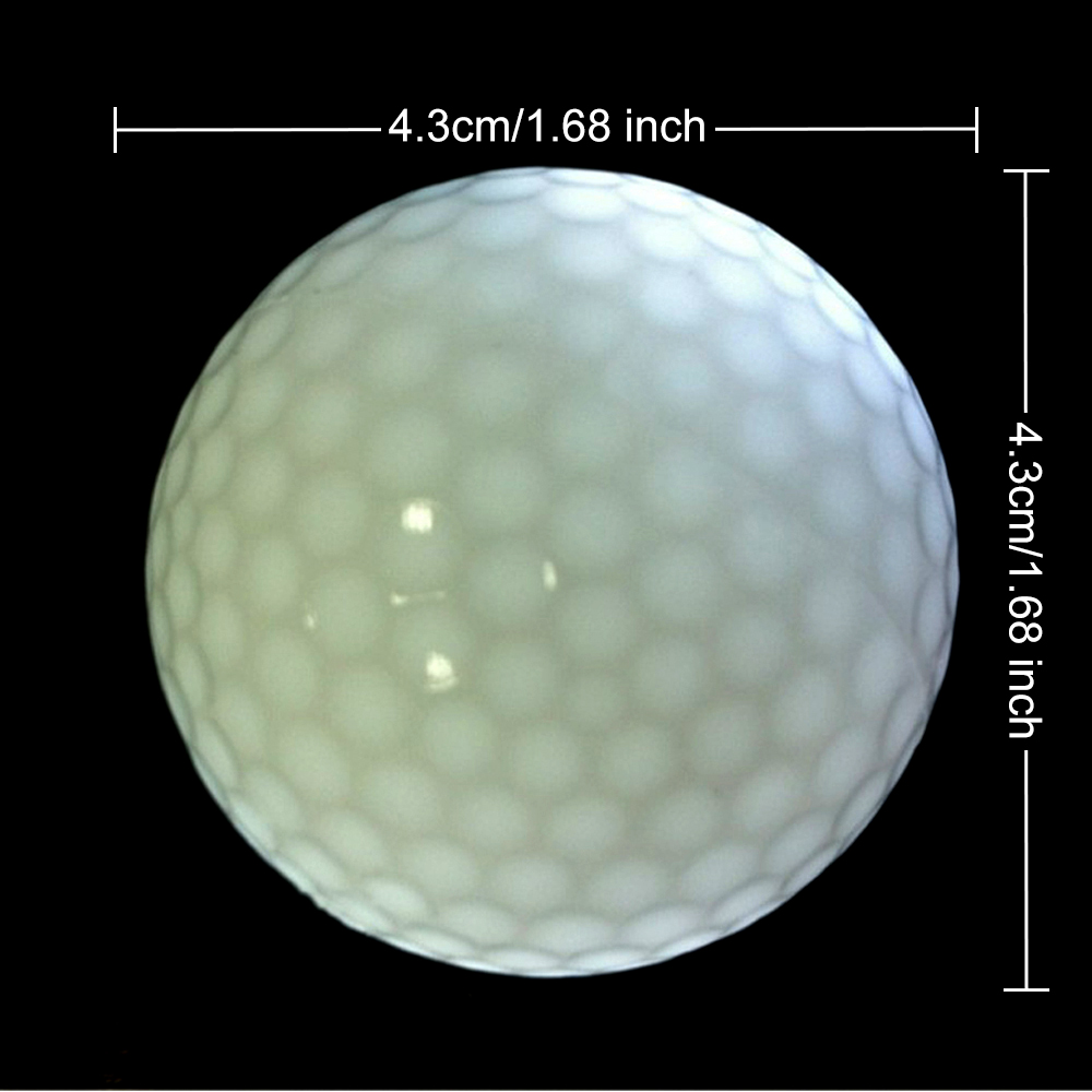 1 قطعة LED تضيء كرات الغولف تو - مراجعة Golf Exercise Equipment وسعره