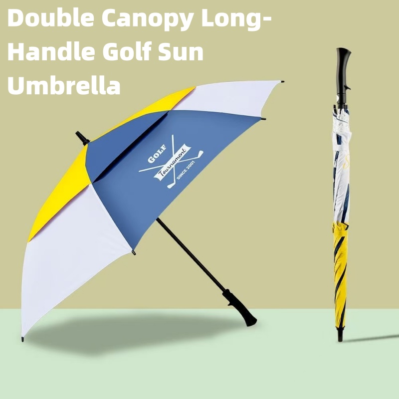 مظلة جولف فاخرة كبيرة مزدوجة ا - مراجعة Golf Umbrella Large وسعره