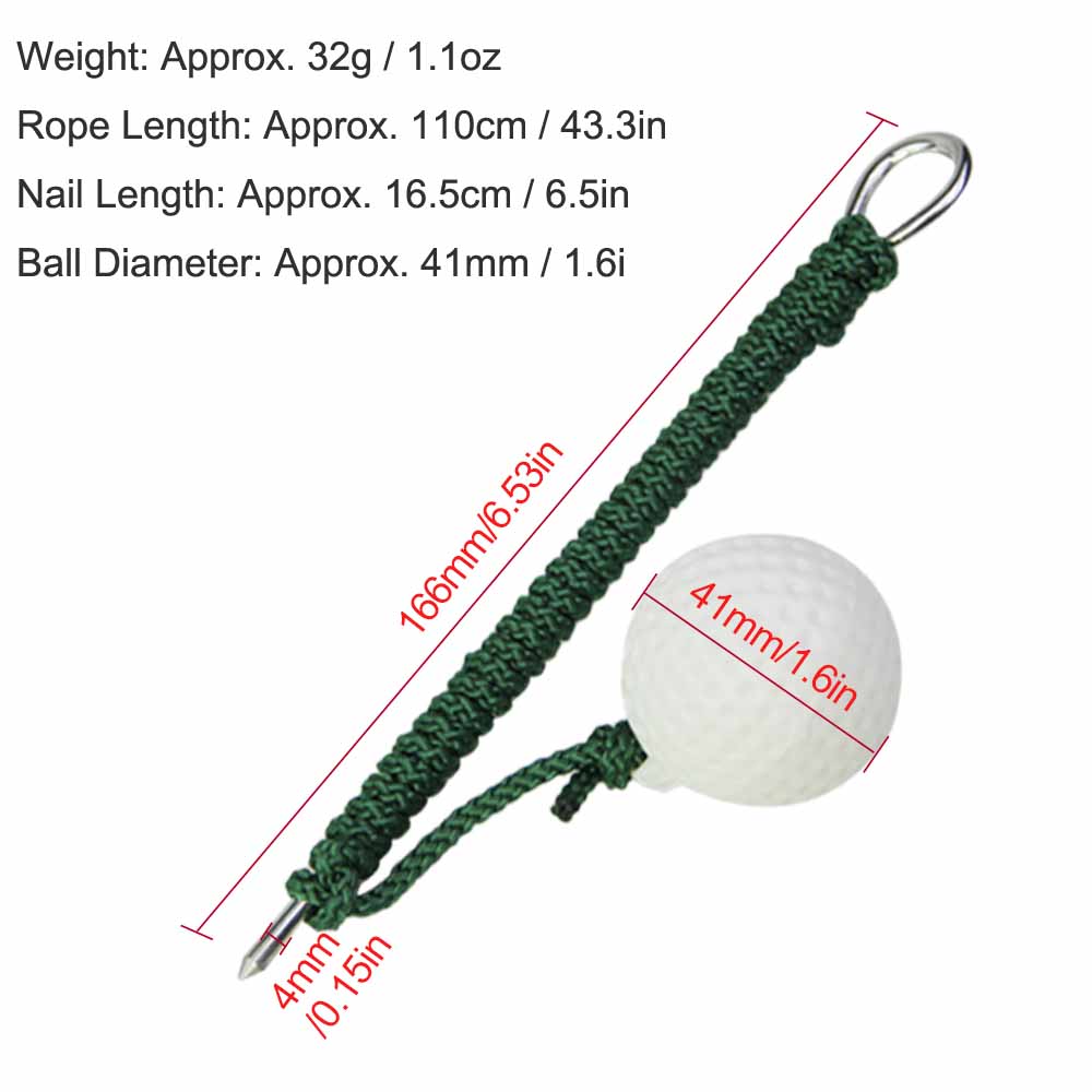 جولف يطير حبل القيادة الكرة يط - مراجعة Golf Exercise Equipment وسعره